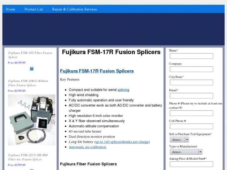 www.fsm-17rfusionsplicer.com