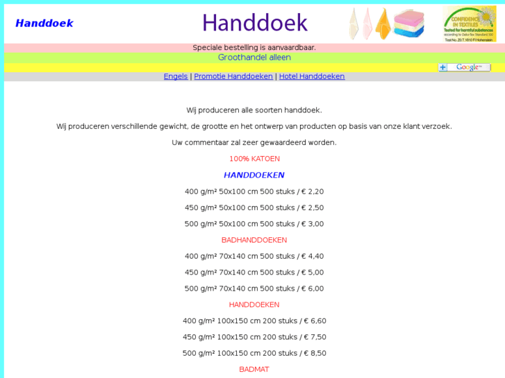 www.handdoek.net