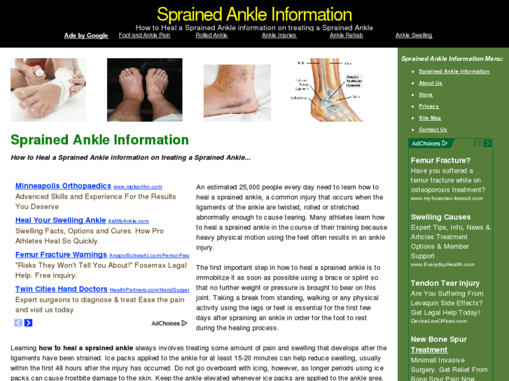 www.howtohealasprainedankle.com