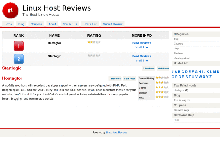 www.linuxhostcomparison.com