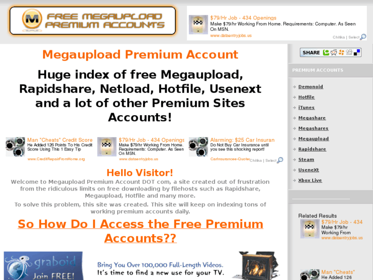 www.megauploadpremiumaccount.com