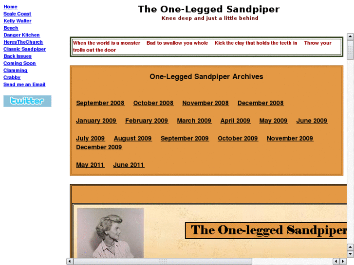 www.one-leggedsandpiper.com