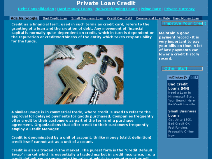 www.privateloancredit.com