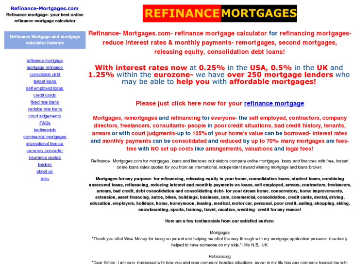 www.refinance-mortgages.com