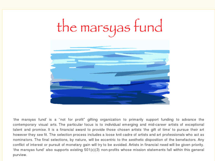 www.themarsyasfund.org