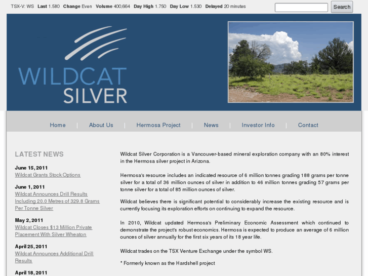 www.wildcatsilver.com