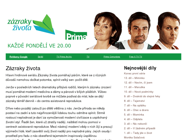 www.zazraky-zivota.cz