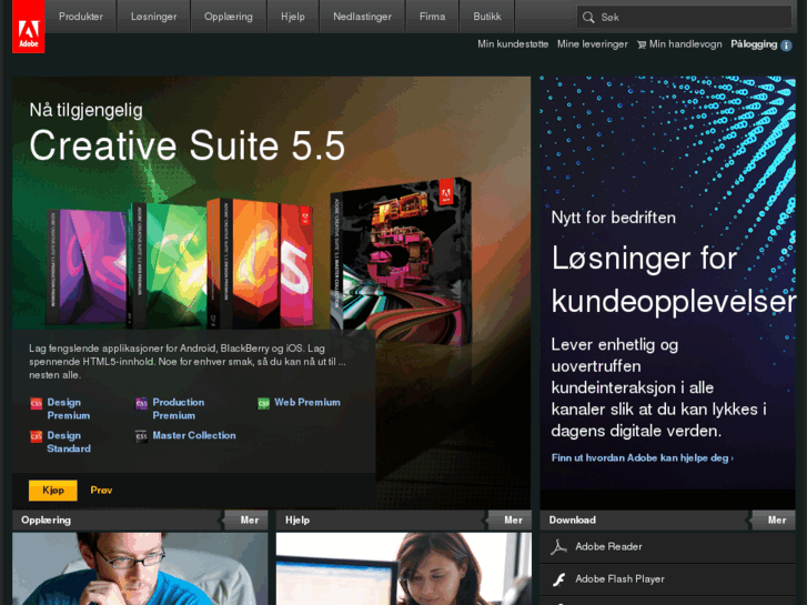 www.adobe.no