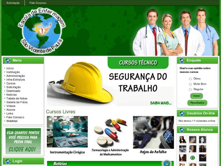 www.escolasaovicentedepaula.com.br