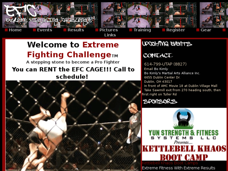 www.extremefightingchallenge.net