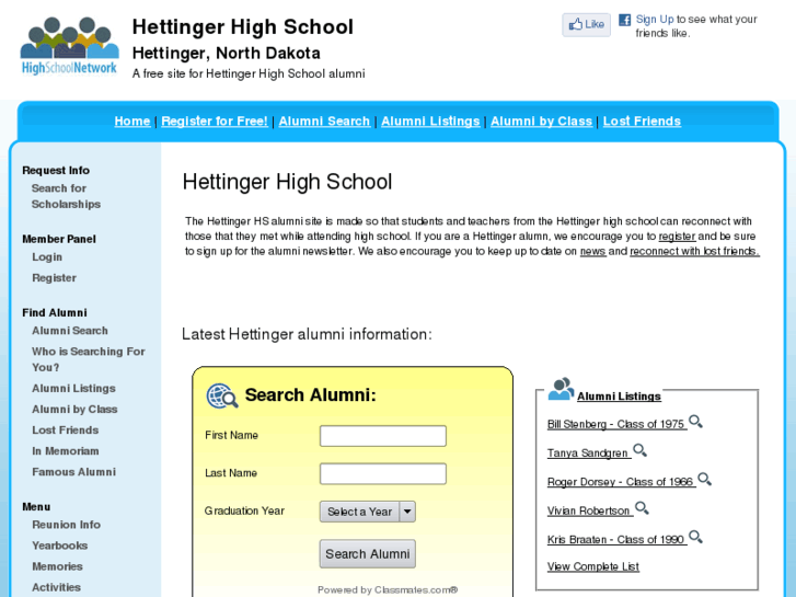 www.hettingerhighschool.com