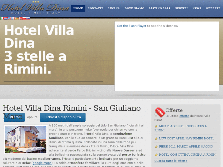 www.hotelriminivilladina.it