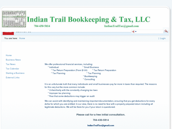 www.indian-trail-tax.com