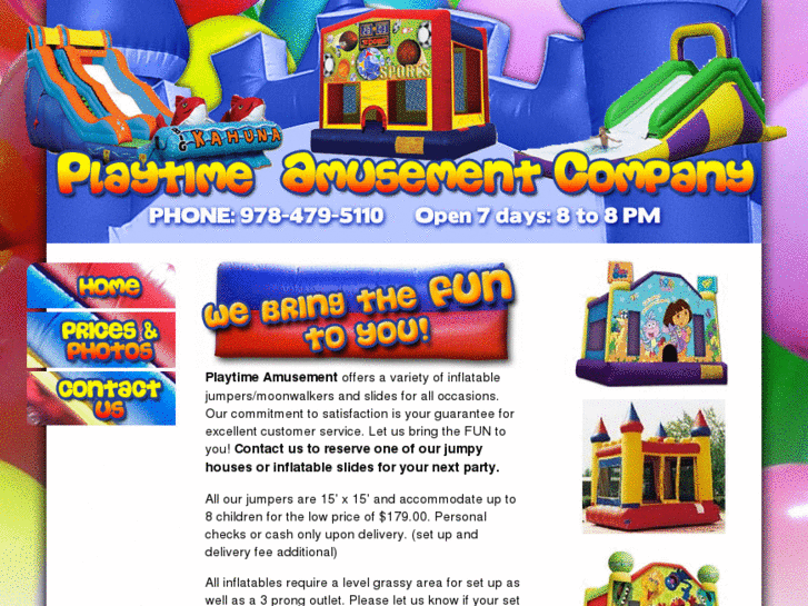 www.playtimeamusement.com