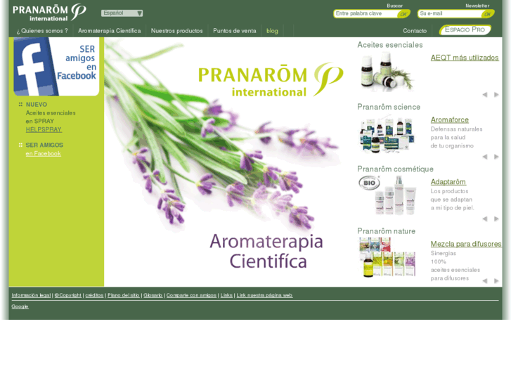 www.pranarom.es