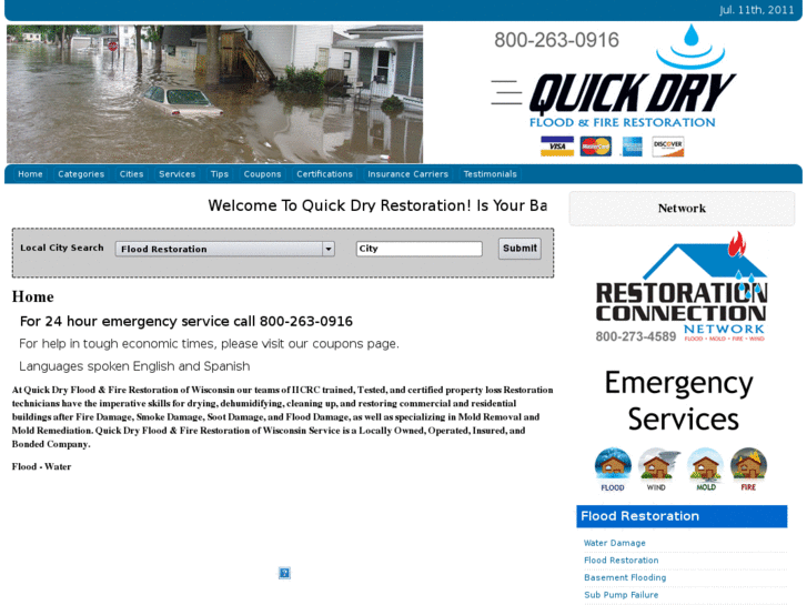 www.quickdryfloodcleanupwisconsin.com