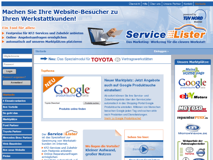 www.servicelister.de