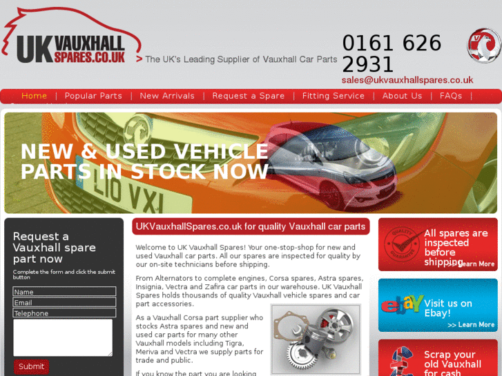 www.ukvauxhallspares.com