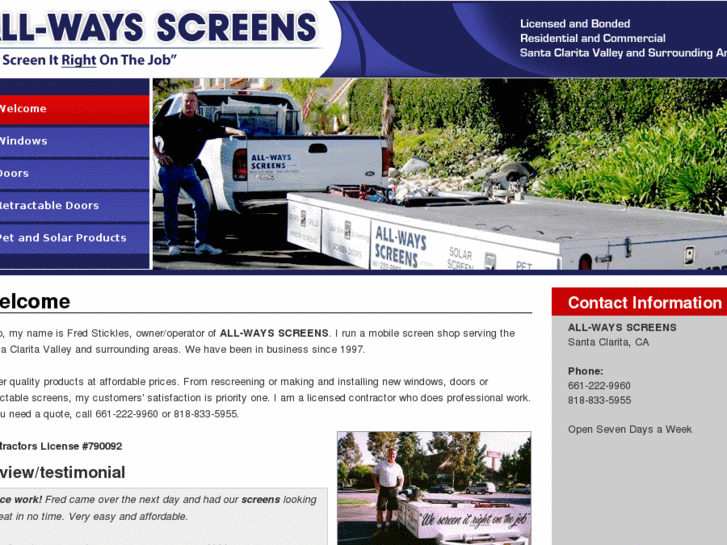 www.allwaysscreens.com