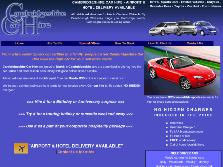 www.cambridgeshirecarhire.com