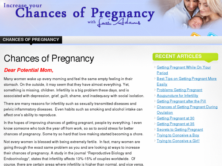 www.chancesofpregnancy.com