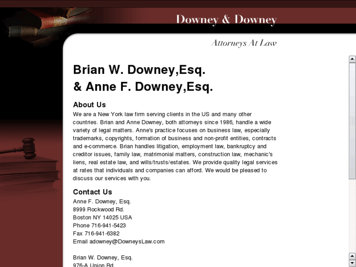 www.downeyslaw.com