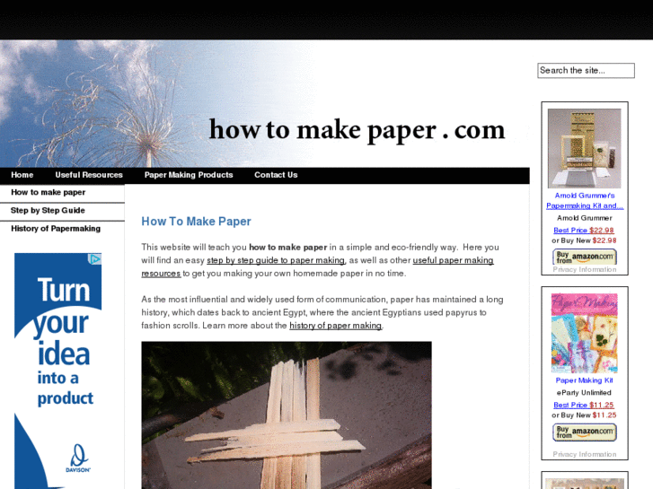 www.how-to-make-paper.com