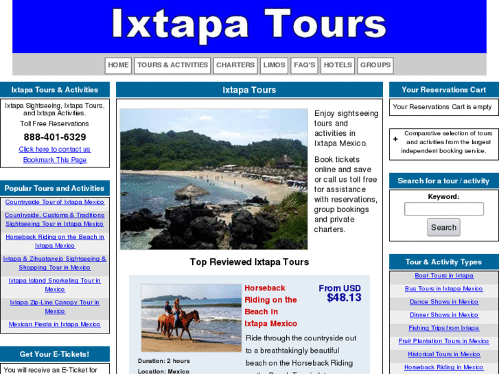 www.ixtapatours.net