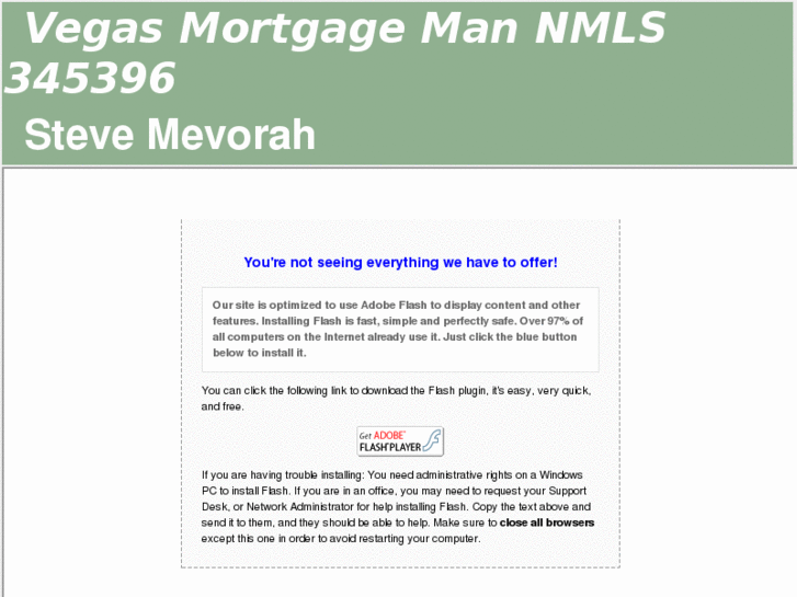 www.lasvegasmortgageman.com