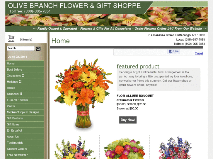 www.olivebranchflowerandgifts.com