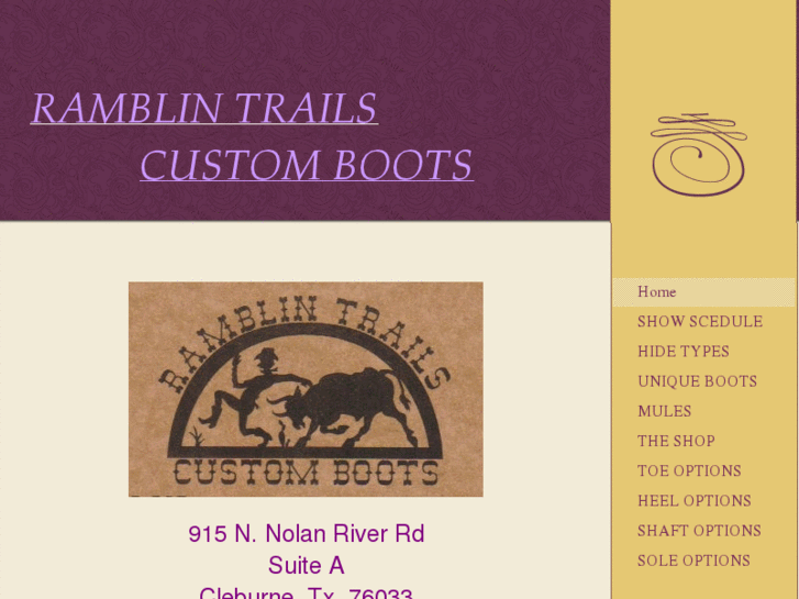 www.ramblintrailscustomboots.com