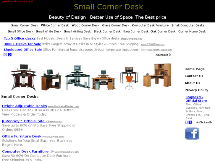 www.smallcornerdesk.info