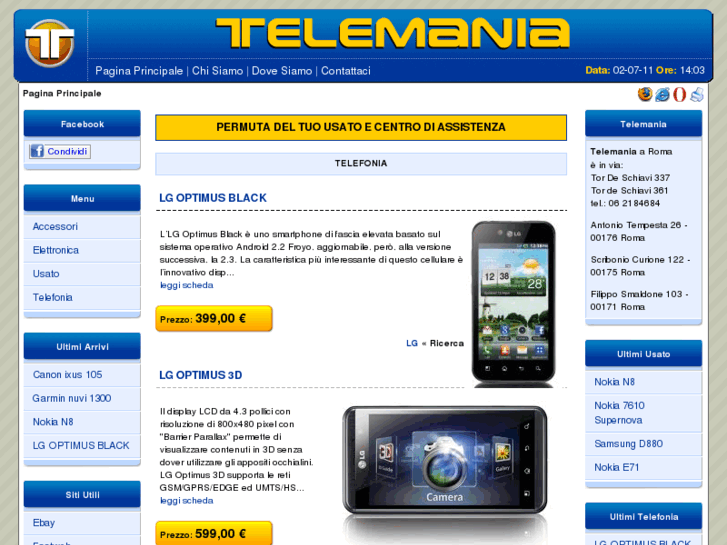 www.telemaniaroma.it