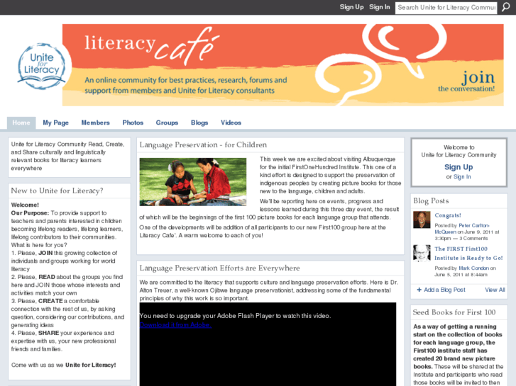 www.uniteforliteracy.net