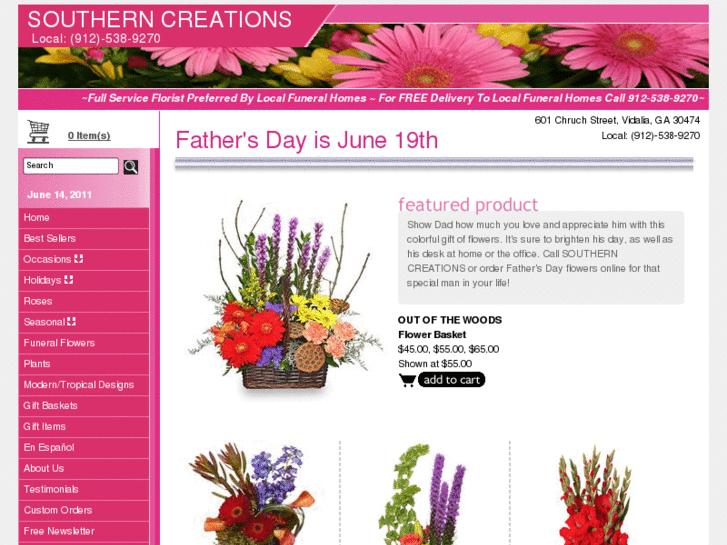 www.vidaliaflorist.com