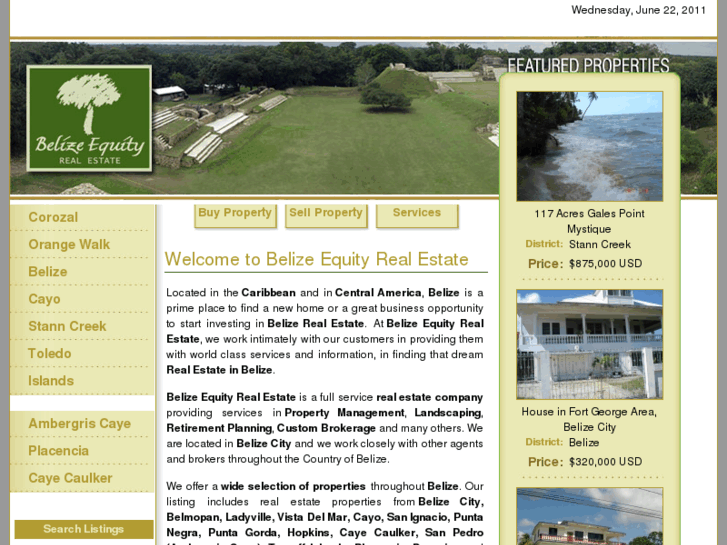 www.belize-equity-real-estate.com