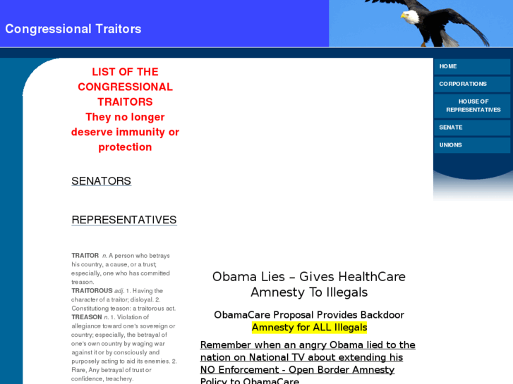 www.congressionaltraitors.com