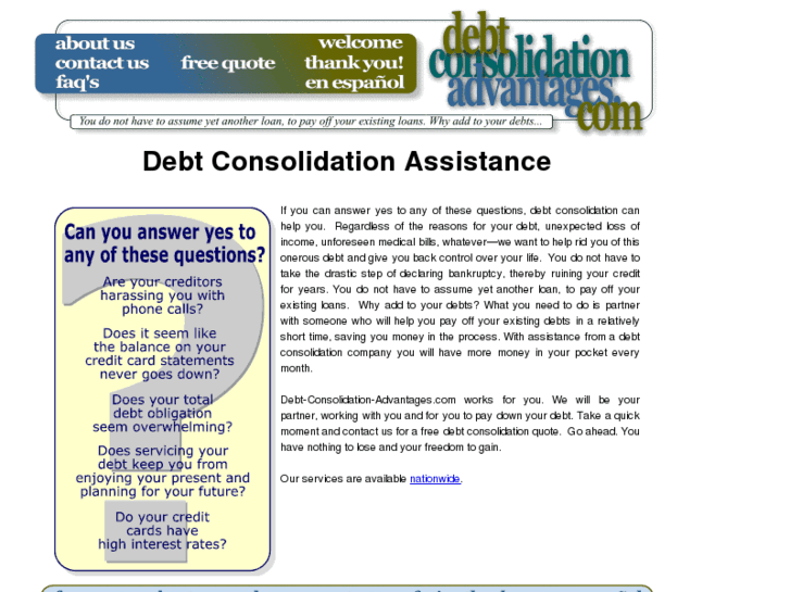 www.debt-consolidation-advantages.com