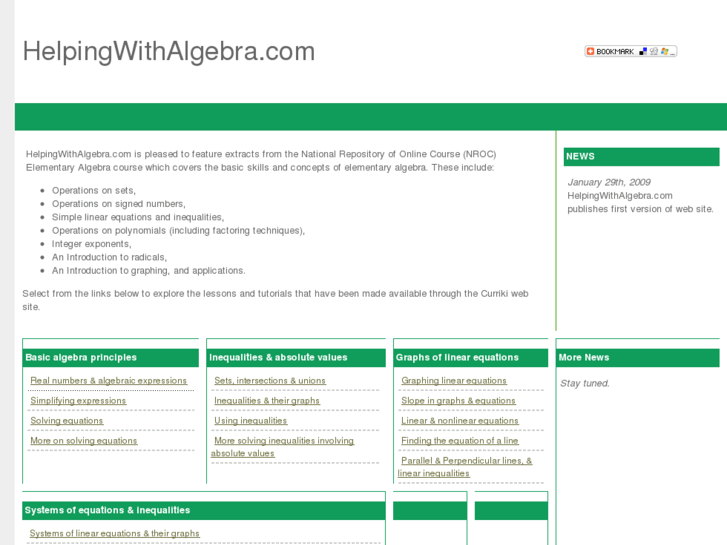 www.helpingwithalgebra.com