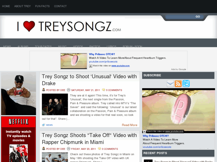 www.ilovetreysongz.com