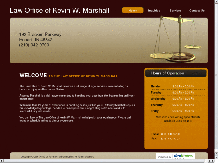 www.kevinmarshalllaw.com