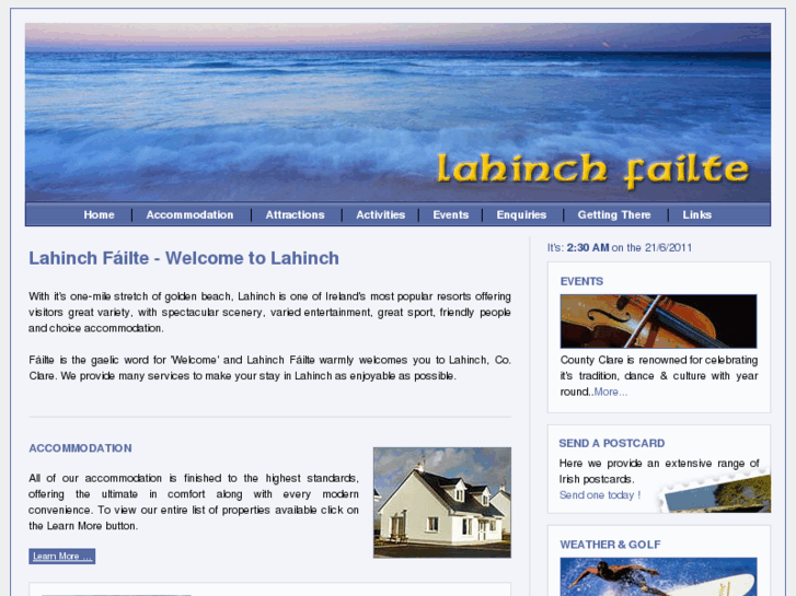 www.lahinchfailte.com