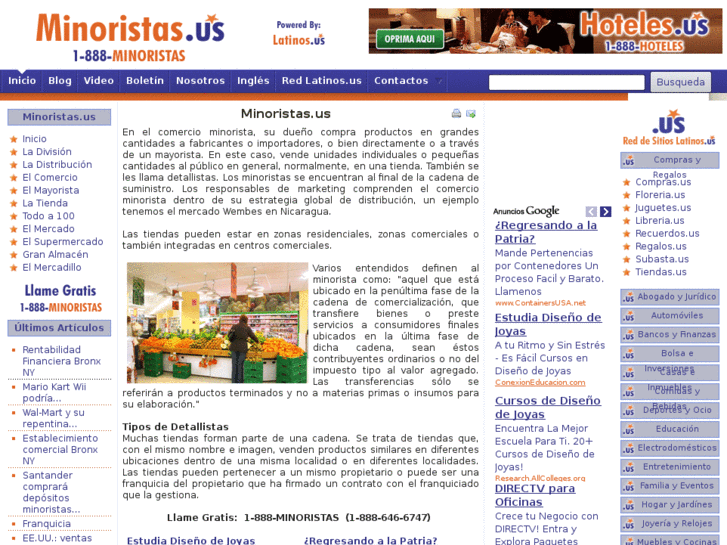 www.minoristas.us