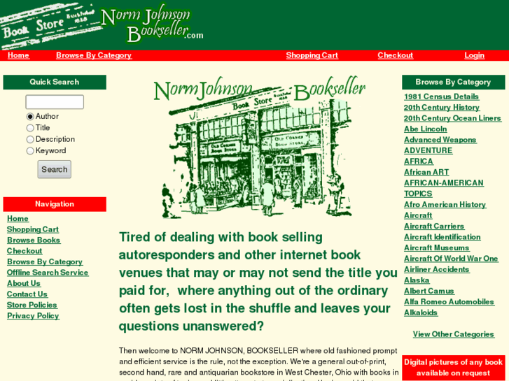 www.normjohnsonbookseller.com