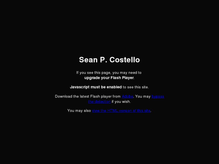 www.seanpcostello.com