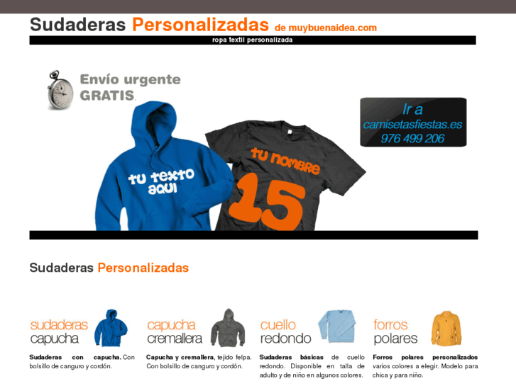 www.sudaderaspersonalizadas.es