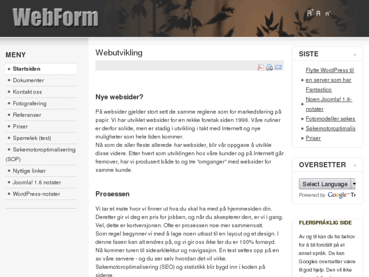 www.webform.no