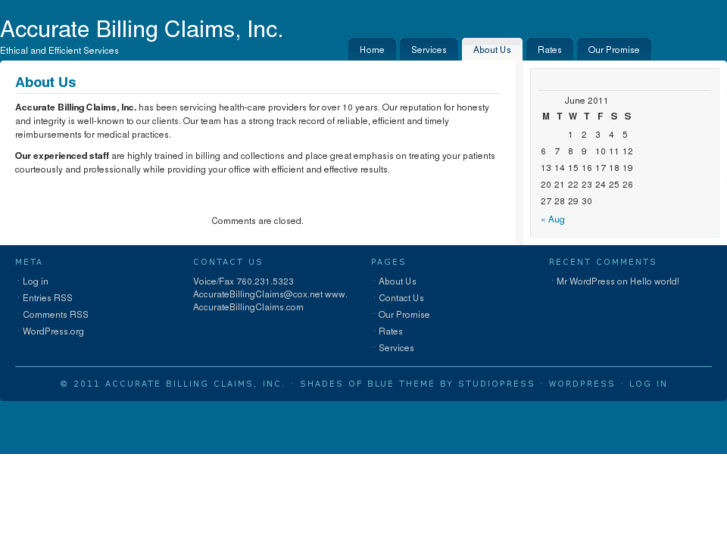 www.accuratebillingclaims.com