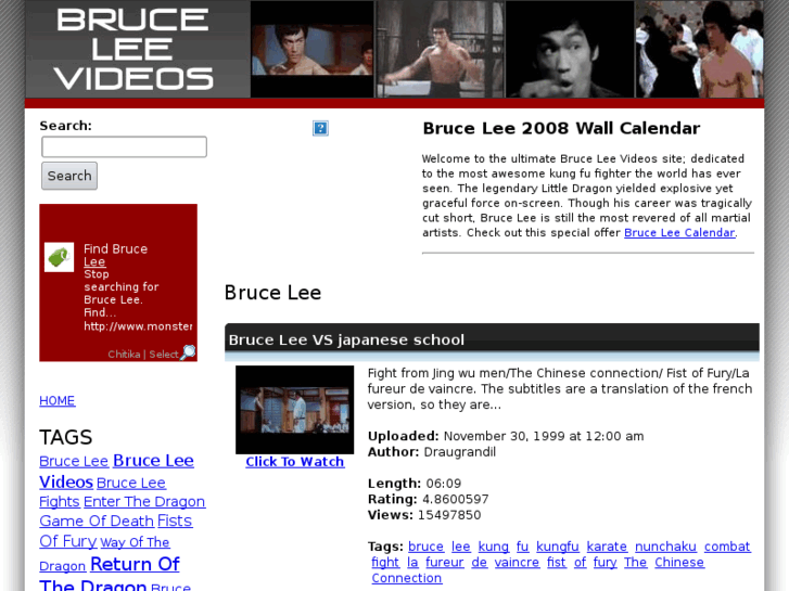 www.bruceleevideos.com