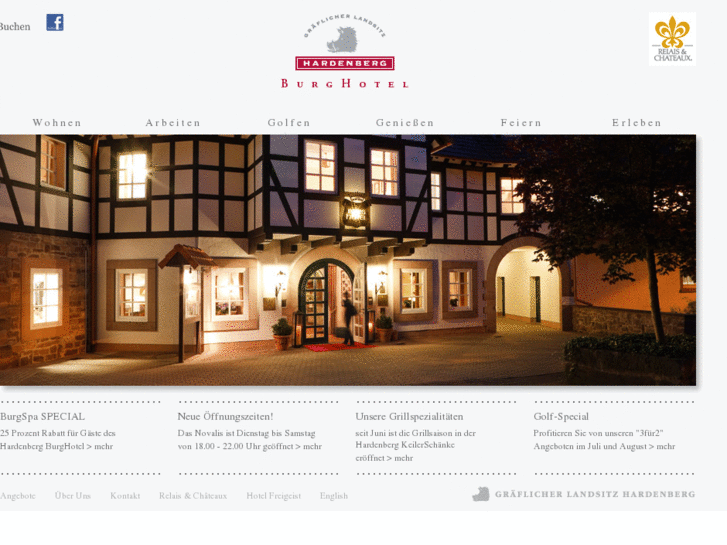 www.burghotel-hardenberg.de